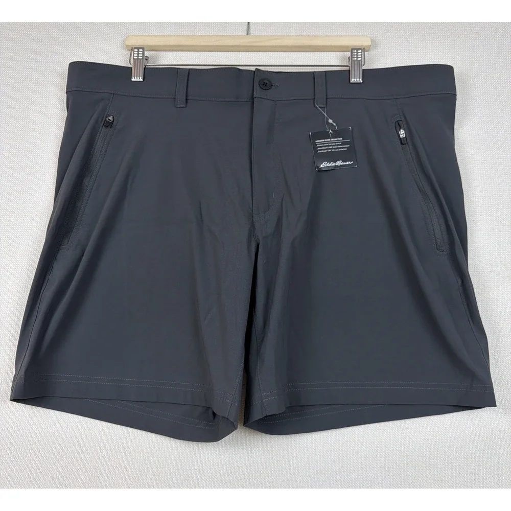 Eddie Bauer Horizon Guide Wander Hiking Shorts Mens 42 Gray NEW UPF 50 Casual